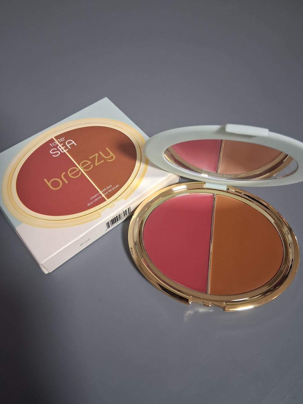 tarte Breezy Dual Cheek Blush & Bronzer - Berry Bliss & Grace Bay